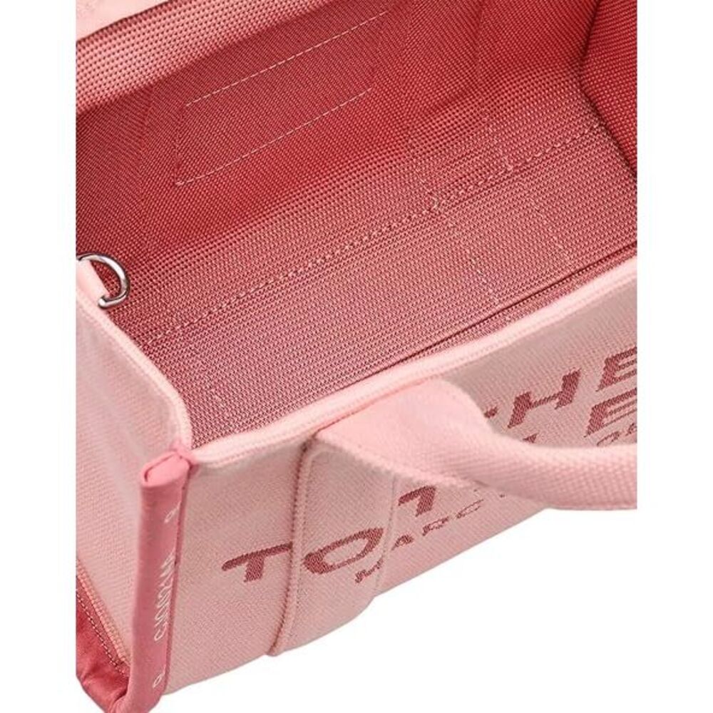 Marc Jacobs The Jacquard Small Tote Bag - ROSE - Picture 3 of 3